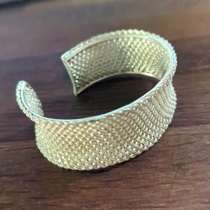 Silver cuff bracelet